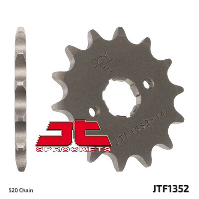 Pignon 12 dents standard 1352 - 520 JT Sprockets | Quad HONDA