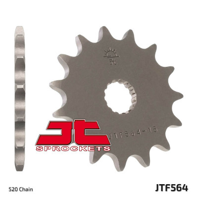 Pignon 12 dents standard 564 - 520 JT Sprockets | Moto, Motocross, Trial