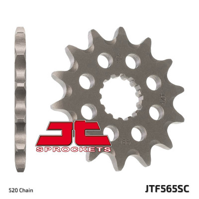 Pignon 13 dents anti-boue 565 - 520 JT Sprockets | KAWASAKI, SUZUKI, YAMAHA, RIEJU, GAS GAS