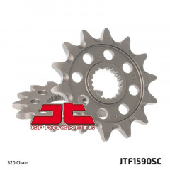 Pignon 13 dents anti-boue 1590 - 520 JT Sprockets | Motocross, Moto YAMAHA, RIEJU, GAS GAS, FANTIC