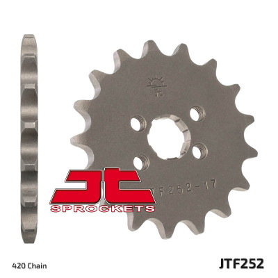 Pignon 14 dents standard 252 - 420 JT Sprockets | HONDA CRF 80, HONDA XR 80
