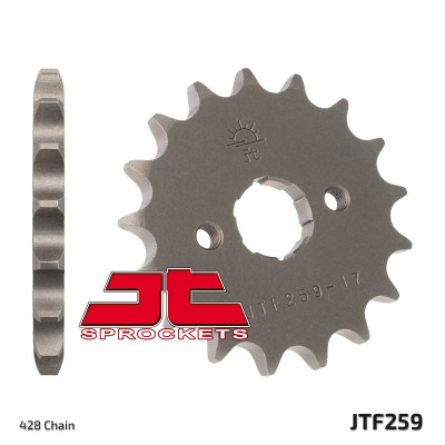 Pignon 14 dents standard 259 - 428 JT Sprockets | HONDA, KYMCO, DERBI, SYM, DAELIM