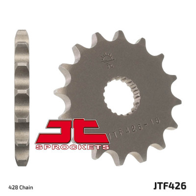 Pignon 14 dents standard 426 - 428 JT Sprockets | Moto, Motocross, Scooter SUZUKI, HYOSUNG, MASH