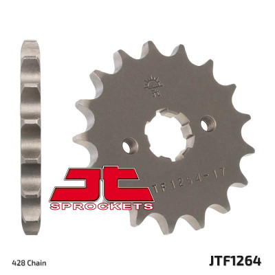 Pignon 16 dents standard 1264 - 428 JT Sprockets | Moto HONDA, DERBI, RIEJU