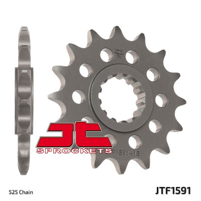 Pignon 16 dents standard 1591 - 525 JT Sprockets | Moto YAMAHA