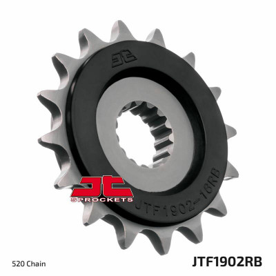 Pignon marque JT SPROCKETS acier anti-bruit 1902 - 520