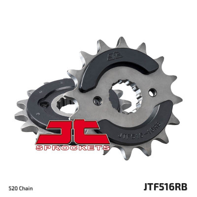 Pignon marque JT SPROCKETS acier anti-bruit 516 - 520