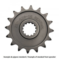 Pignon 14 dents standard 492 - 520 Renthal | Motocross, Moto YAMAHA, GAS GAS