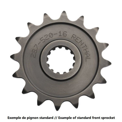 Pignon 15 dents standard 293 - 520 Renthal | Motocross, Quad, Moto HONDA, HUSQVARNA, HYOSUNG