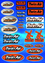 Planche Autocollants Twin air