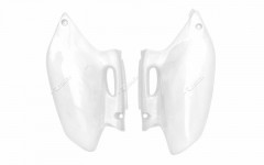 Plaques latérales blanc Racetech | WRF 400, WRF 426, YZ 250, YZ 400, YZF 426