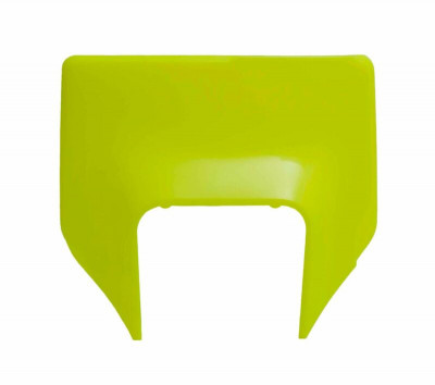 Plaque frontale Neon Yellow Racetech | FE 250, FE 350, FE 450, FE 501, TE 250, TE 300