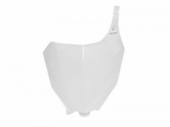 Plaque avant blanc Racetech | CRF R 250, CRF R 450, CRF RX ENDURO 250, CRFX 450
