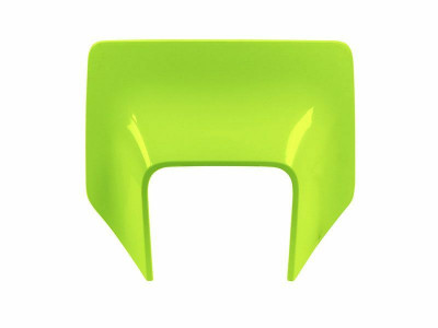Plaque avant jaune fluo Racetech | FE 250, FE 350, FE 450, FE 501, TE 250, TE 300