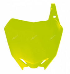 Plaque avant jaune fluo Racetech | SUZUKI RMZ 250, SUZUKI RMZ 450