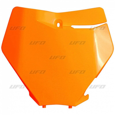 Plaque numéro frontale orange Ufo | Motocross KTM
