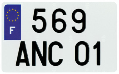 Plaques Françaises PPI 210x130 FNI Type F PVC 10 pièces