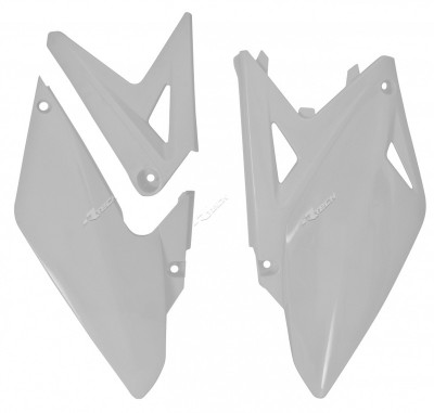 Plaques latérales blanc Racetech | SUZUKI RMX 450