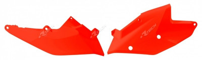 Plaques latérales orange fluo Racetech | Motocross KTM