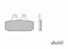 Plaquettes de frein carbone céramique marque Brembo 07GR13CC | Compatible Moto, Motocross