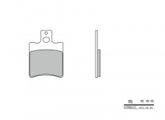 Plaquettes de frein en carbone céramique marque Brembo 07086CC | Scooter, Maxiscooter, Moto