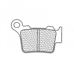 Plaquettes de frein en métal fritté : 1108X59 de CL Brakes | KAWASAKI, SUZUKI, YAMAHA, HUSQVARNA