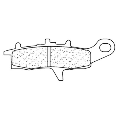 Plaquettes de frein en métal fritté : 1142ATV1 de CL Brakes | KAWASAKI