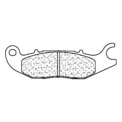 Plaquettes de frein en métal fritté : 1148A3+ de CL Brakes | HONDA, DERBI, RIEJU