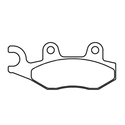 Plaquettes de frein en métal fritté CL Brakes : 3078SC | Scooter KYMCO