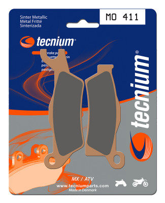 Plaquettes de frein en métal fritté marque Tecnium MO411 | Quad CAN-AM