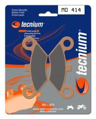 Plaquettes de frein en métal fritté marque Tecnium MO414 | Quad CF, GOES
