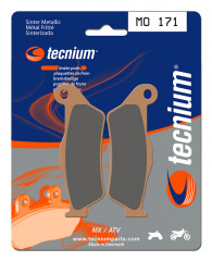Plaquettes de frein en métal fritté marque Tecnium, Référence MO171 | Compatible Moto, Quad