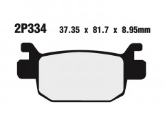 Plaquettes de frein en métal fritté Nissin 2P-334ST | Moto BENELLI