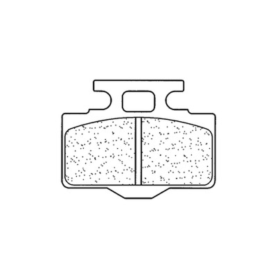Plaquettes de frein en métal fritté, marque CL Brakes : 1034MX10 | KX 65, RM 65