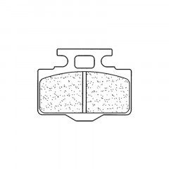 Plaquettes de frein en métal fritté, marque CL Brakes : 1034MX10 | KX 65, RM 65