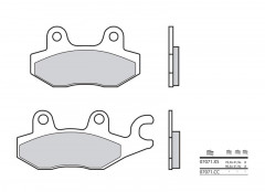 Plaquettes de frein marque Brembo Carbone Céramique : 07071CC | Quad, Moto, Maxiscooter, Scooter