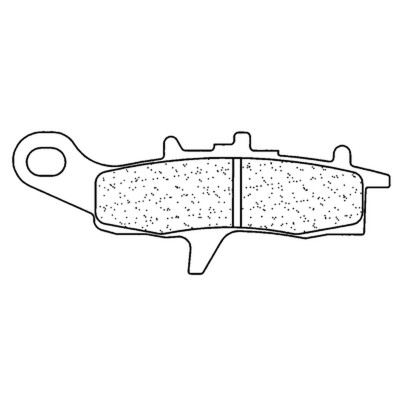 Plaquettes de frein métal fritté : 1141ATV1 de CL Brakes | Quad KAWASAKI