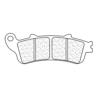 Plaquettes de frein métal fritté : 2602RX3 de marque CL Brakes | Moto HONDA