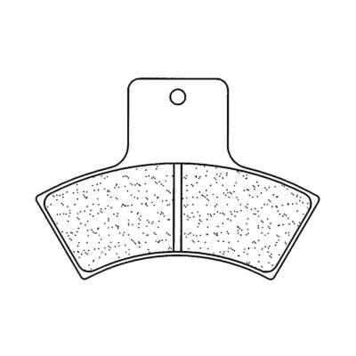 Plaquettes de frein métal fritté : 2925ATV1 de CL Brakes | Quad POLARIS