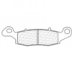 Plaquettes de frein métal fritté : A3+ : 2384A3+ de CL Brakes | KAWASAKI, SUZUKI