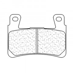 Plaquettes de frein métal fritté : A3+ : 2711A3+ de CL Brakes | HONDA, HYOSUNG