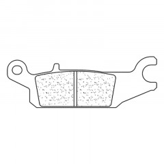 Plaquettes de frein métal fritté 1195ATV1 CL Brakes | F GRIZZLY YFM 550 / EPS, YFM 700