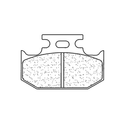 Plaquettes de frein métal fritté 2299S4 marque CL Brakes | TS R 125, DT X 125