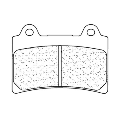 Plaquettes de frein métal fritté 2305S4 CL Brakes | YAMAHA TDR 250, TZR 250
