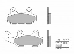 Plaquettes de frein métal fritté Brembo 07YA21 SA | MBK, PIAGGIO, SUZUKI, YAMAHA, APRILIA, GILERA