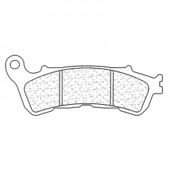 Plaquettes de frein métal fritté CL Brakes : 1159RX3 | Moto HONDA CBF 1000
