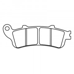 Plaquettes de frein métal fritté CL Brakes : 1231RX3 | GOLDWING F6C VALKYRIE GL 1800, FA