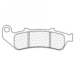 Plaquettes de frein métal fritté CL Brakes : 2257A3+ | HONDA CBR F 1000