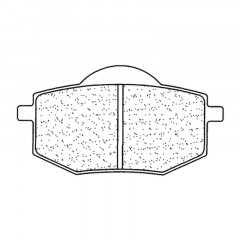 Plaquettes de frein métal fritté CL Brakes : 2392A3+ | VIRAGO XV 250, XV 535