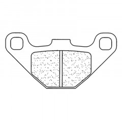 Plaquettes de frein métal fritté CL Brakes : 2466ATV1 | INTERCEPTOR 150, 300